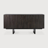 Aparador Mosaic de Ethnicraft · Teca y caoba Off black · 170x45x82h cm · vista de producto