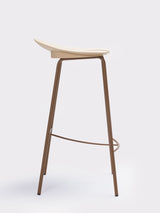Taburete Ant H68 / H79 - Ondarreta — H68, polipropileno Lino y estructura Mocha · 4