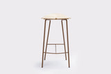 Taburete Ant H68 / H79 - Ondarreta — H68, polipropileno Lino y estructura Mocha · 3