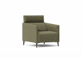 Butaca Grey - Joquer — GREY, PATAS METAL. Simulación de color Crevin Sublim 30; color orientativo.
