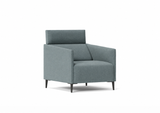 Butaca Grey - Joquer — GREY, PATAS METAL. Simulación de color Crevin Sublim 40; color orientativo.