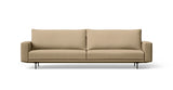 SOFÁ FRONT BASE SUSPENDIDA — simulación de color del tapizado Crevin Sublim 19. Color orientativo.