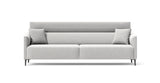 SOFÁ GREY — simulación de color del tapizado Crevin Sublim 01. Color orientativo.