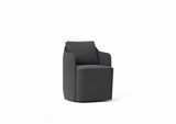 Silla Serene base a suelo plana de Joquer. Simulación orientativa del color Crevin Sublim 53 a partir de fotografía de referencia.