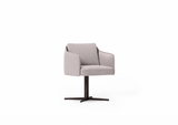 Silla Serene base suspendida en cruz de Joquer. Simulación orientativa del color Crevin Sublim 07 a partir de fotografía de referencia.
