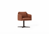 Silla Serene base suspendida en cruz de Joquer. Simulación orientativa del color Crevin Sublim 26 a partir de fotografía de referencia.