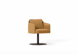 Silla Serene base suspendida plana de Joquer. Simulación orientativa del color Crevin Sublim 16 a partir de fotografía de referencia.