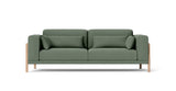 SOFÁ TIME — simulación de color del tapizado Crevin Sublim 34. Color orientativo.