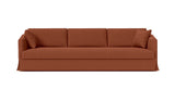 SOFÁ VENICE FALDÓN — simulación de color del tapizado Crevin Sublim 26. Color orientativo.