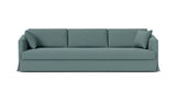 SOFÁ VENICE FALDÓN — simulación de color del tapizado Crevin Sublim 40. Color orientativo.