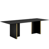 Mesa rectangular Stockholm madera - PUNT · vista 1