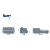 Sofá cama Woody - Campeggi · vista 5
