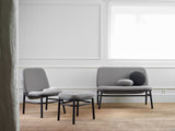 Taburete Ottoman Lana Madera de Ondarreta