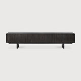 Mueble TV Mosaic de Ethnicraft · Teca y caoba Off black · 242x45x53h cm · vista de producto