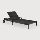 Tumbona de jardín ajustable Jack Ethnicraft, Teca negra / Sin Cojín, vista del producto