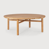 Mesa de centro de jardín Quatro Ethnicraft, Teca, vista lateral