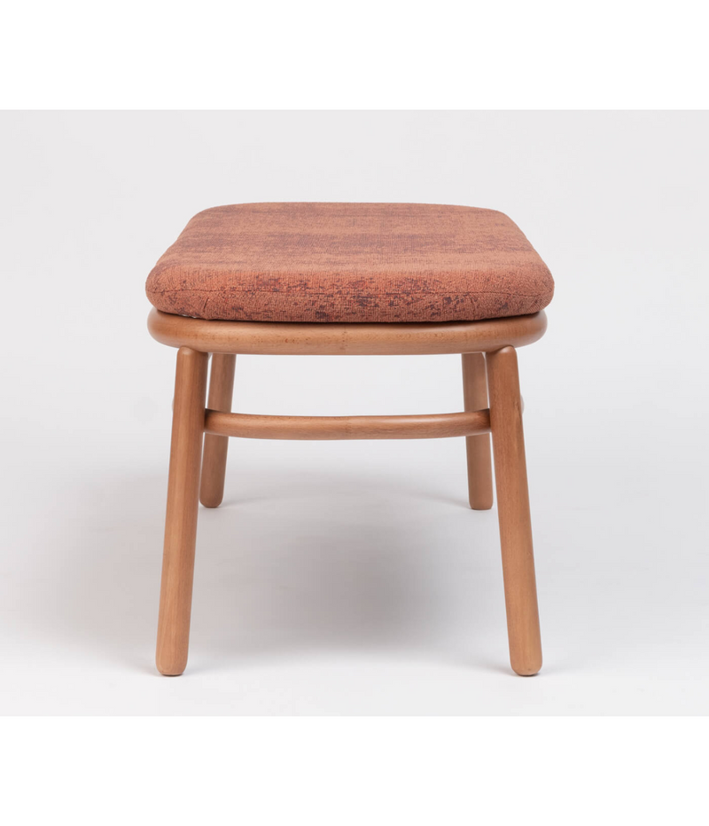 Banco Lana Madera Ottoman