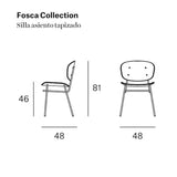 Silla Fosca tapizada - Blasco&Vila
