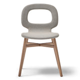 Silla tapizada Halo Wood 4 patas - Blasco&Vila