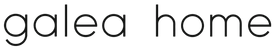 Logotipo Galea Home negro minimalista