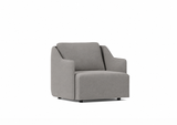 Simulación orientativa del color Sublim 54: butaca Serene a suelo de Joquer, brazo bajo y patas LDPE.