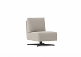 Butaca Time - Joquer — TIME, BASE EN CRUZ. Simulación de color Crevin Sublim 05; color orientativo.