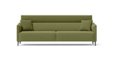 SOFÁ GREY — simulación de color del tapizado Crevin Sublim 30. Color orientativo.
