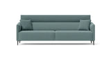 SOFÁ GREY — simulación de color del tapizado Crevin Sublim 40. Color orientativo.