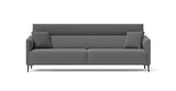 SOFÁ GREY — simulación de color del tapizado Crevin Sublim 52. Color orientativo.