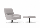 Pouf Ethos de Joquer — simulación de color del tapizado Crevin Sublim 07. Color orientativo.