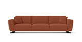 SOFÁ PULSE FONDO 97 — simulación de color del tapizado Crevin Sublim 26. Color orientativo.