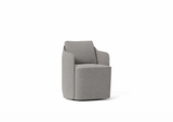 Silla Serene base a suelo plana de Joquer. Simulación orientativa del color Crevin Sublim 54 a partir de fotografía de referencia.