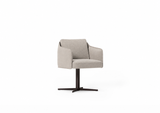 Silla Serene base suspendida en cruz de Joquer. Simulación orientativa del color Crevin Sublim 05 a partir de fotografía de referencia.