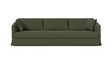 SOFÁ VENICE FALDÓN — simulación de color del tapizado Crevin Sublim 32. Color orientativo.