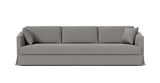 SOFÁ VENICE FALDÓN — simulación de color del tapizado Crevin Sublim 54. Color orientativo.
