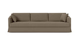 SOFÁ VENICE FALDÓN — simulación de color del tapizado Crevin Sublim 75. Color orientativo.
