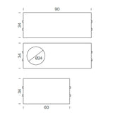 Panel posterior Tria Mobles 114