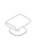 Joquer Pouf Ethos, esquema oficial de base plana