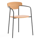 Silla Pecan madera - PUNT · vista 1