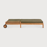 Tejido blanco del sofá modular de jardín Monocle Ethnicraft, muestra de tapicería