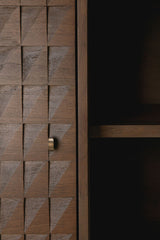 Aparador Sono bajo de Ethnicraft · Teca Light brown · 228x48x87h cm · detalle 7