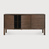 Aparador Sono bajo de Ethnicraft · Teca Light brown · 172x48x87h cm · vista frontal