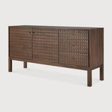 Aparador Sono bajo de Ethnicraft · Teca Light brown · 172x48x87h cm · vista lateral