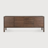 Aparador Sono bajo de Ethnicraft · Teca Light brown · 228x48x87h cm · vista de producto