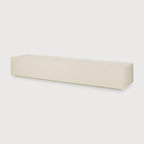 Estantería de suelo Elements de Ethnicraft · Microcemento Off White · 180x45x30h cm · vista lateral