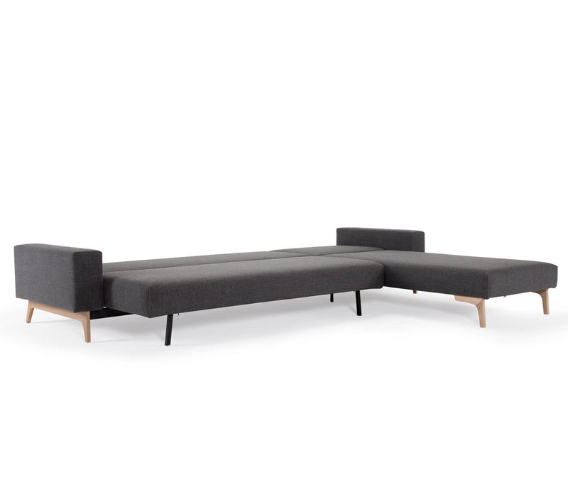 Sofá cama con chaiselongue Idun Lounger-Innovation - Galeahome